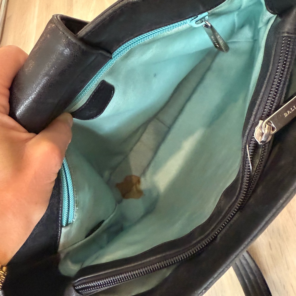 Bally Italian Quilted Leather Tote - Picture 11 of 16